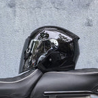 Lightweight 3/4 Motorcycle Helmet with Dual Visor