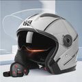 Flip-Up Modular Motorcycle Helmet With Dual Visors DOT And ECE Certified
