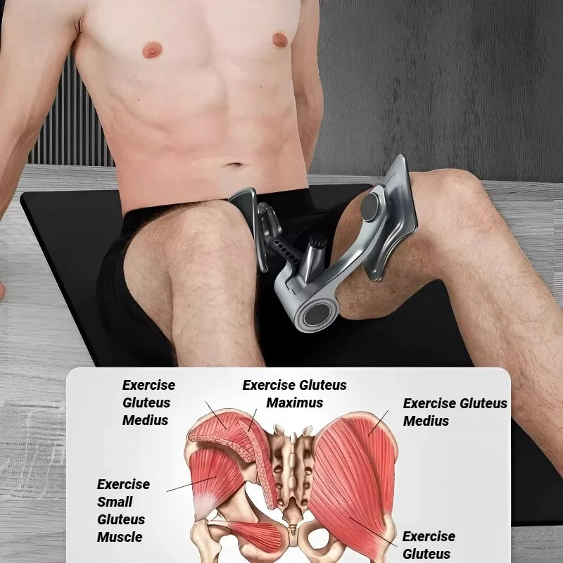 Adjustable Resistance Pelvic Floor Trainer For Inner Thigh Home Workouts