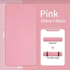 Skridsikker Yogamåtte til Komfort, Stabilitet og Holdbarhed for Alle Niveauer