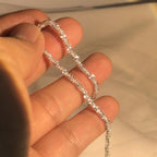Liquid Silver Bracelet – 925 Sterling Silver Wristband Inspired by Water