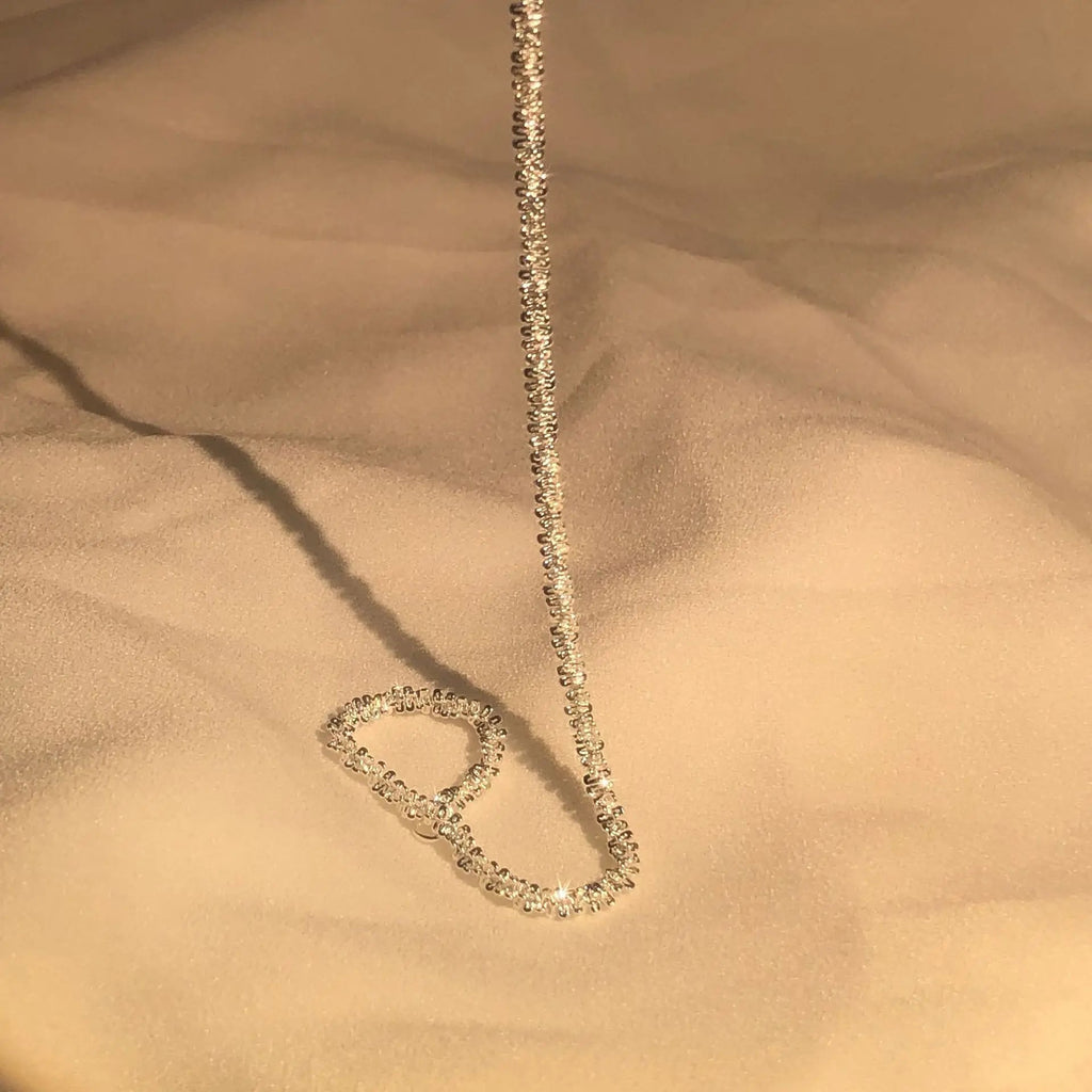 Liquid Silver Bracelet – 925 Sterling Silver Wristband Inspired by Water