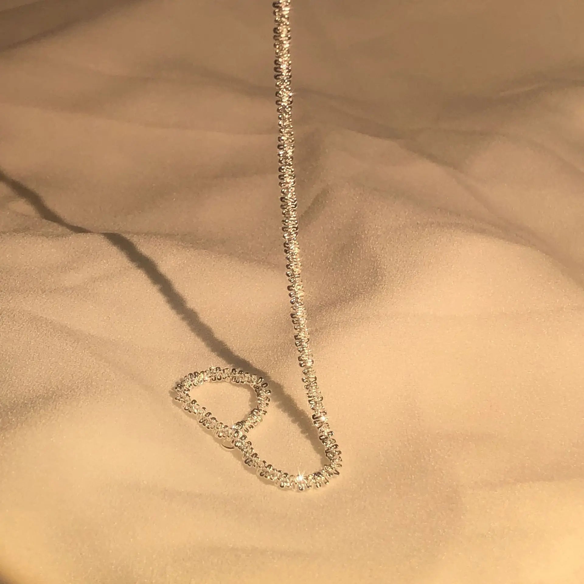 Bracciale regalo per donna in argento sterling con brillantezza d'acqua