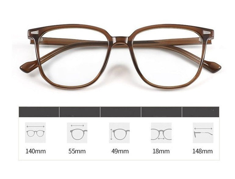 FocusFrame Diopter Glasses For Pros With Blue Light Filter