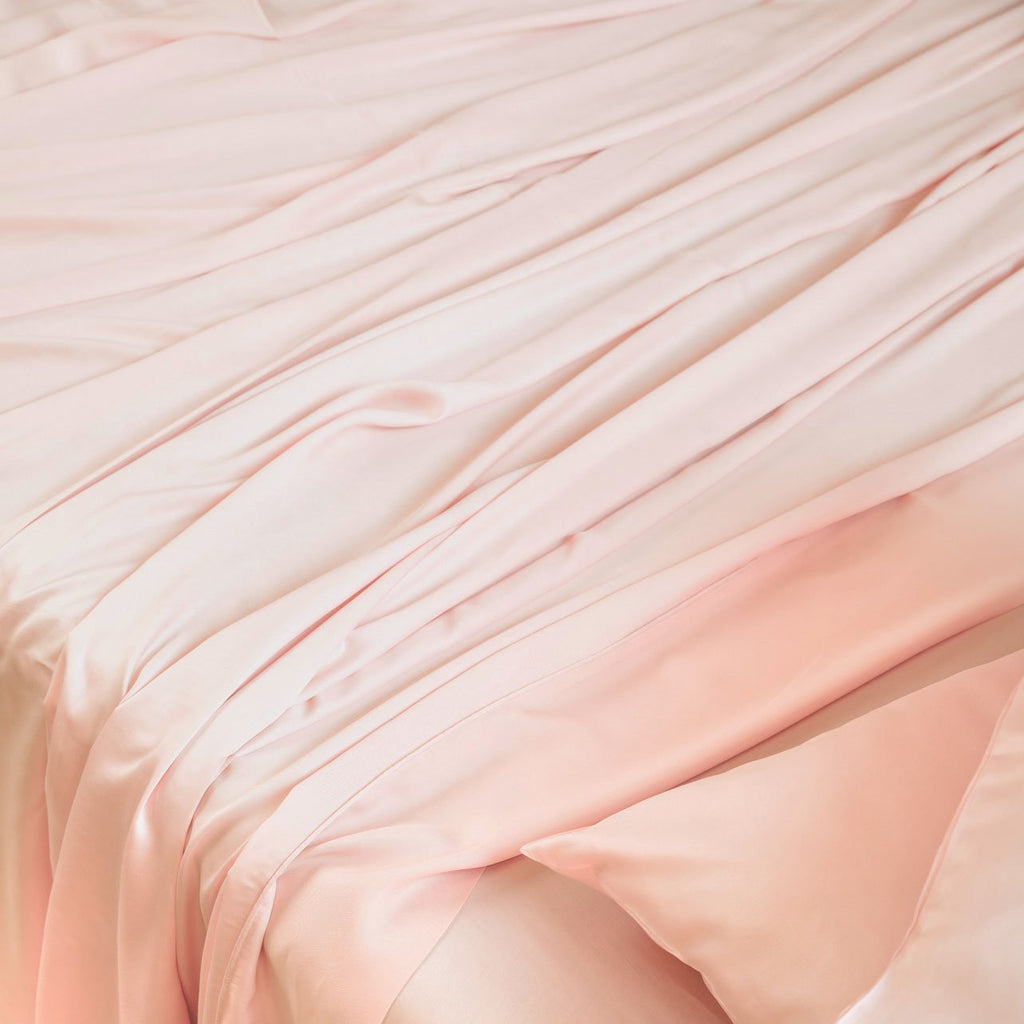 アウレアルーム 竹繊維リヨセル 絹織り 平織りシーツ 冷感付き