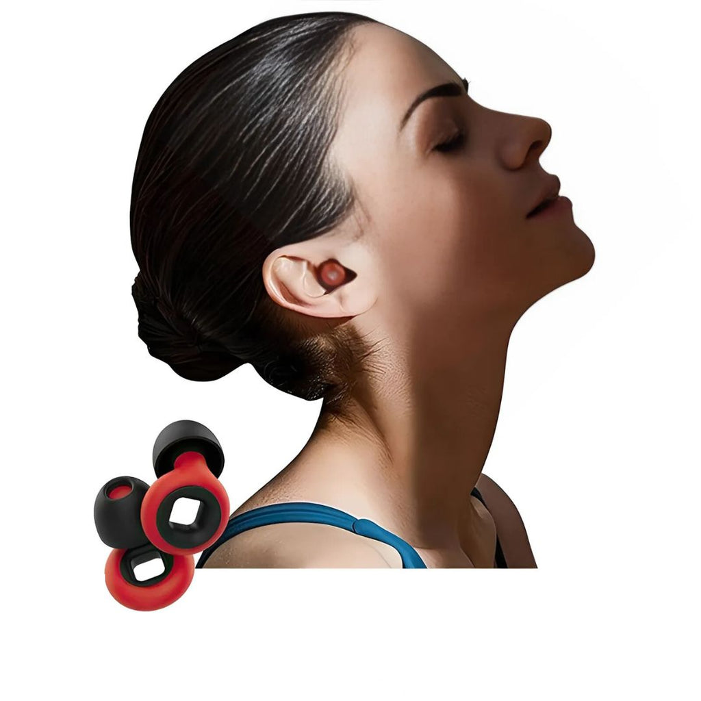 سدادات أذن QuietNest للنوم براحة طوال الليل وحجب الضوضاء
