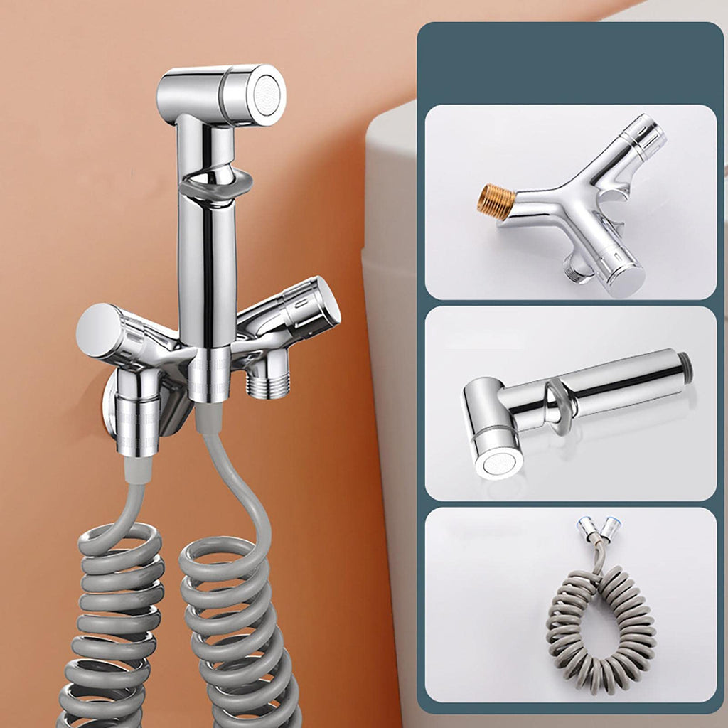 ברז מקלחת בידה לאמבטיה עם שסתום זוויתי | Petprovac