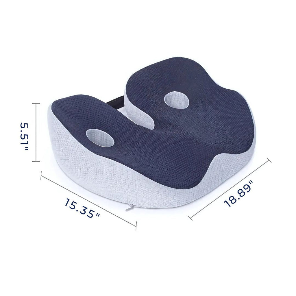وسادة مقعد إيثرفليكس المريحة من رغوة الذاكرة لتخفيف ألم عظم الذنب وتحسين القامة
