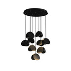 SylvaLeaf hængelampe naturligt træ rund bladskærm