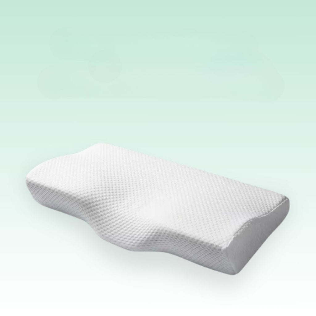 Ergonomisk nackkudde i minnesskum för nackstöd och vilsam sömn