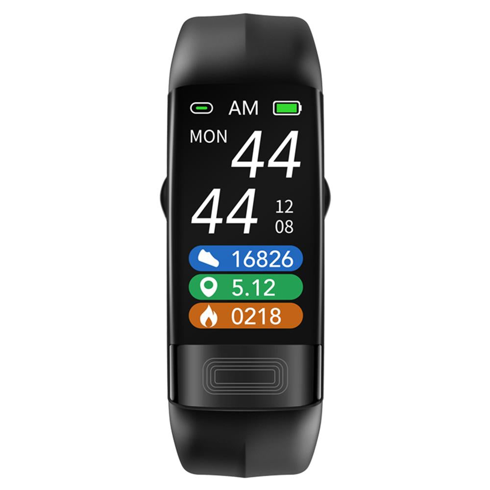 Smart bracelet with blood pressure monitor, ECG, heart rate, oxygen saturation, and sleep tracker - FDA approved