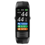 Smart bracelet with blood pressure monitor, ECG, heart rate, oxygen saturation, and sleep tracker - FDA approved
