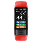 Smart bracelet with blood pressure monitor, ECG, heart rate, oxygen saturation, and sleep tracker - FDA approved