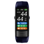 Smart bracelet with blood pressure monitor, ECG, heart rate, oxygen saturation, and sleep tracker - FDA approved