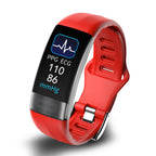 Smart bracelet with blood pressure monitor, ECG, heart rate, oxygen saturation, and sleep tracker - FDA approved