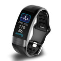 Smart bracelet with blood pressure monitor, ECG, heart rate, oxygen saturation, and sleep tracker - FDA approved