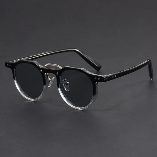 Vintara UV400 Koruma Özellikli Polarize Yuvarlak Güneş Gözlüğü Vintage Stil