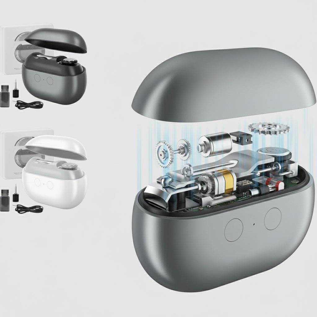Cortador de Unhas Ergonómico LuminaGrip com LED Integrado para Cortes Precisos