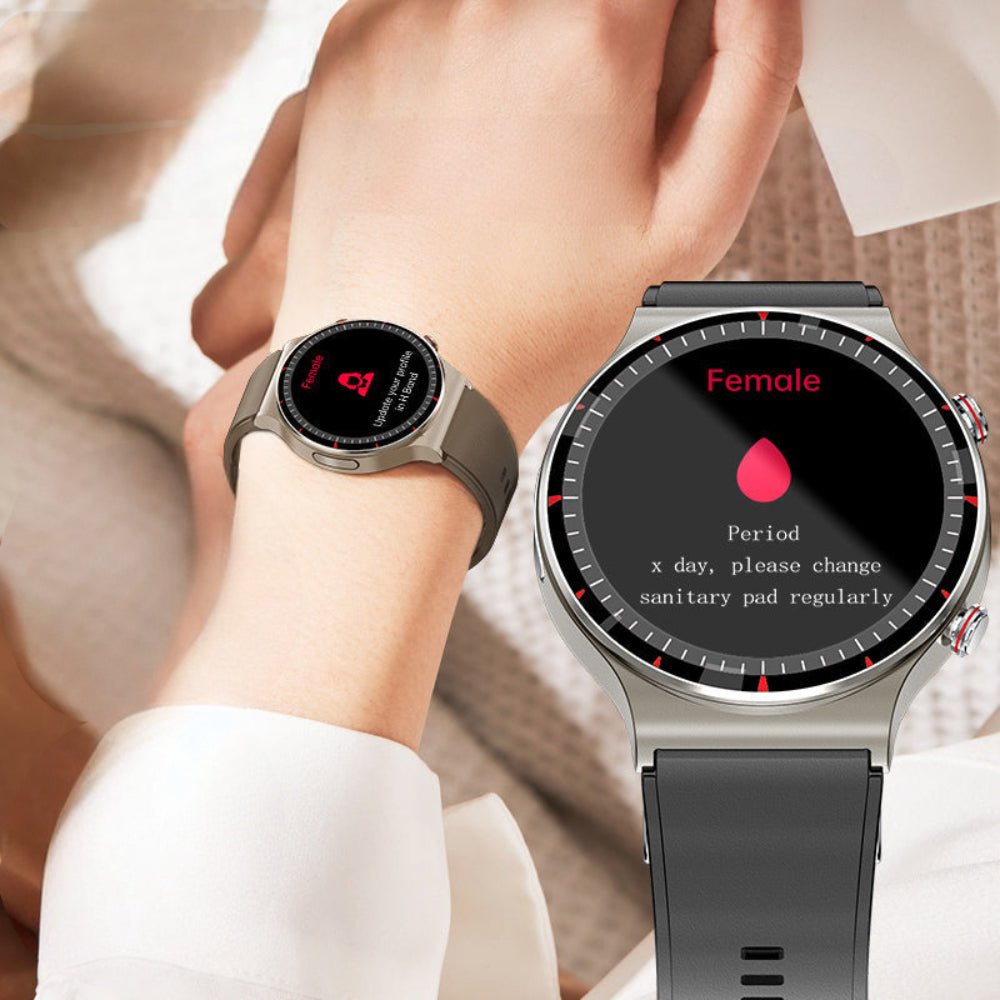 Reloj Inteligente PulseTrack Health con Monitoreo de Salud de la Muñeca