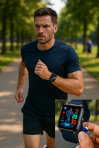 Smartwatch For Health Enthusiasts With Heart Rate Tracking For iOS And Android