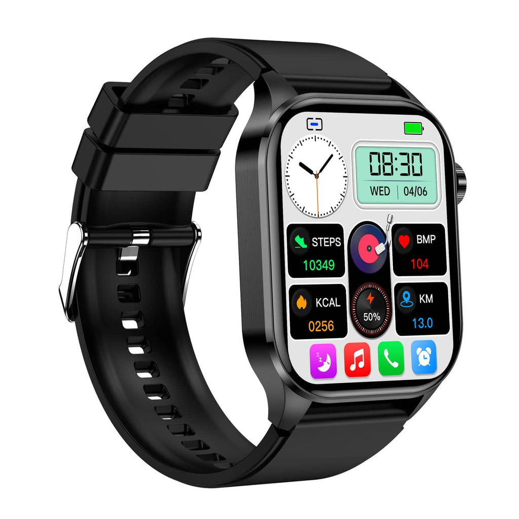 Smartwatch For Health Enthusiasts With Heart Rate Tracking For iOS And Android
