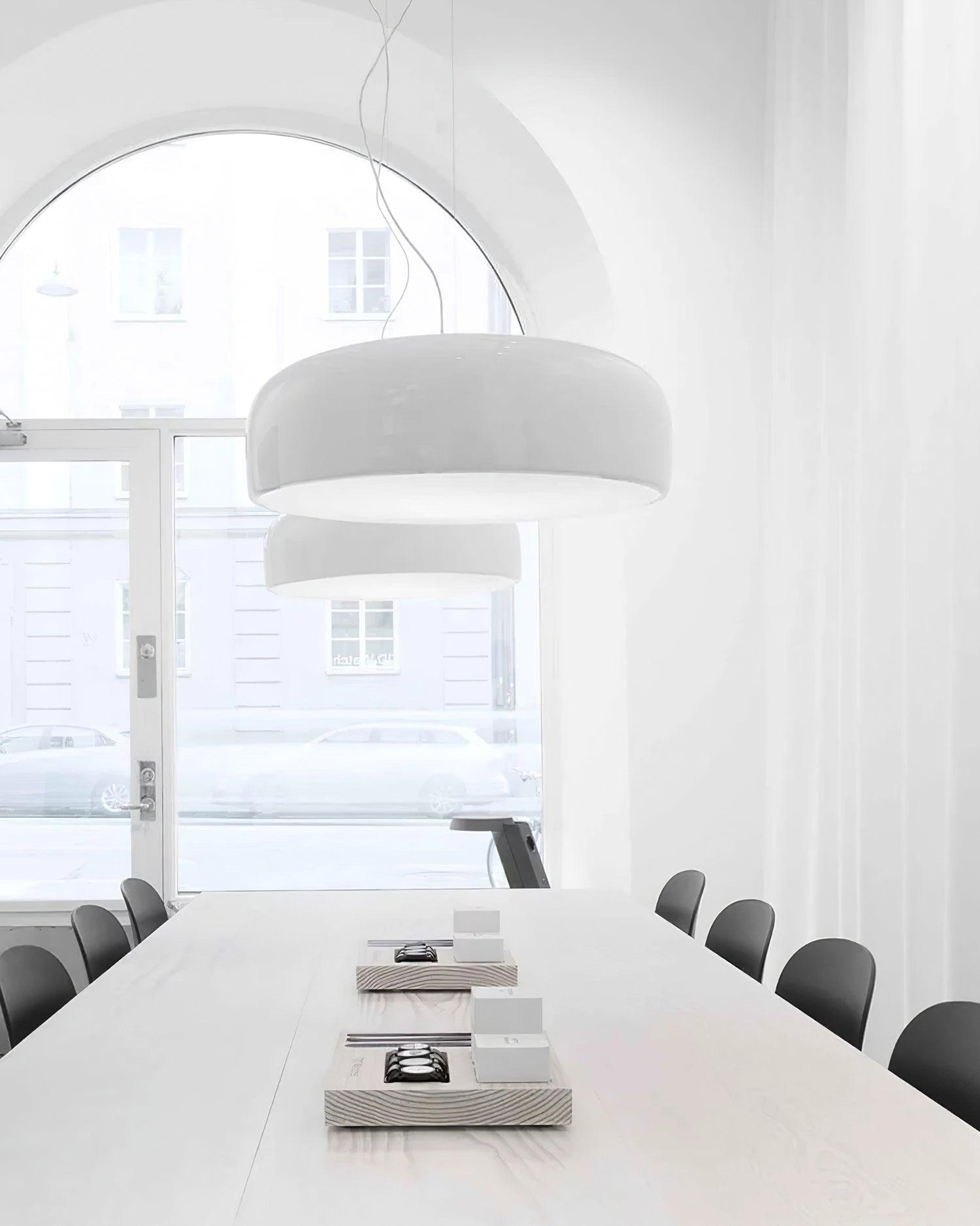 AstraLume Ceiling Pendant Light With Sleek Glow Design