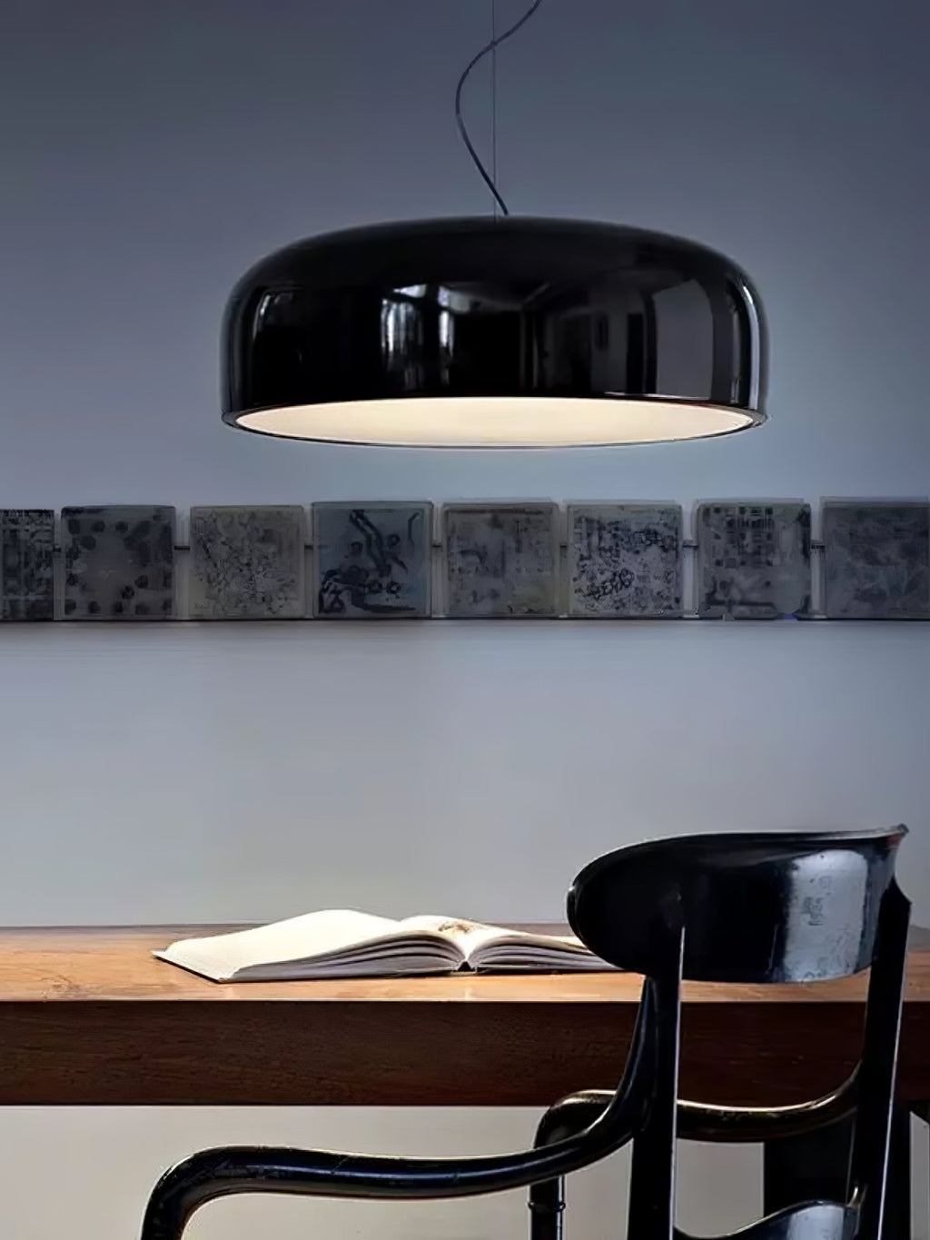 AstraLume Ceiling Pendant Light With Sleek Glow Design