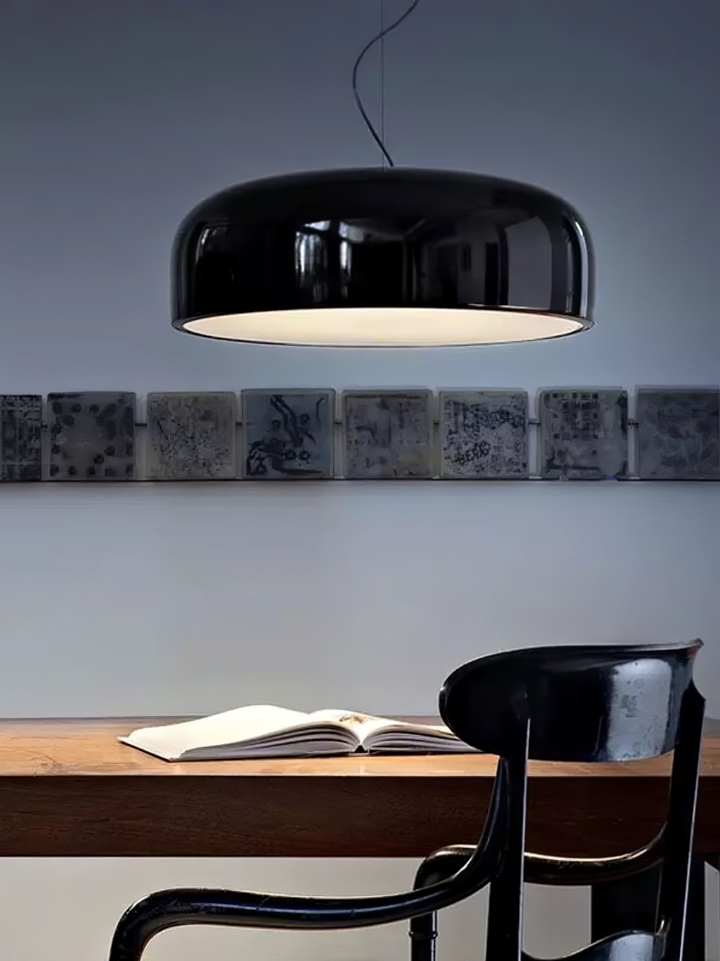 AstraLume Ceiling Pendant Light With Sleek Glow Design