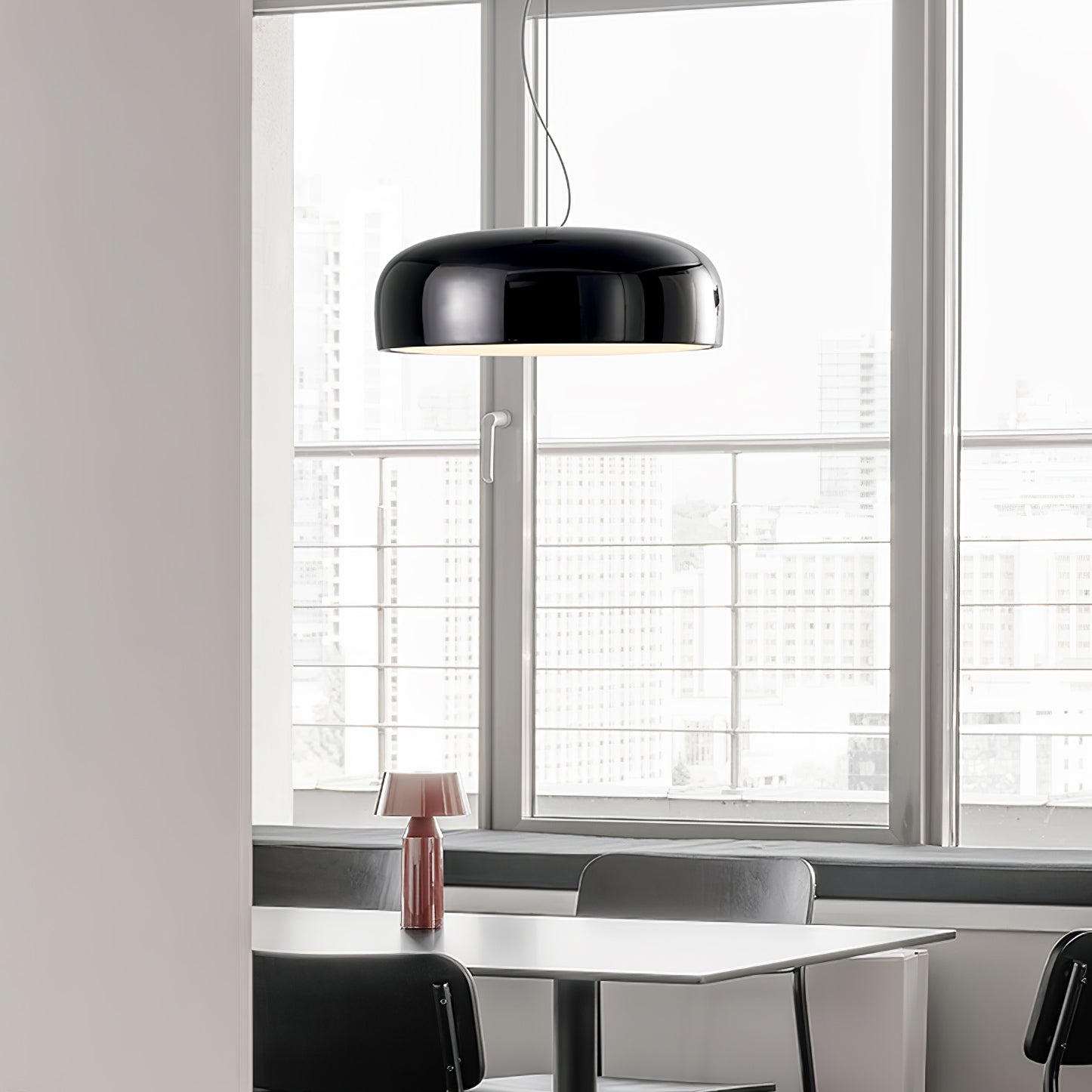 AstraLume Ceiling Pendant Light With Sleek Glow Design