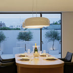 AstraLume Ceiling Pendant Light With Sleek Glow Design