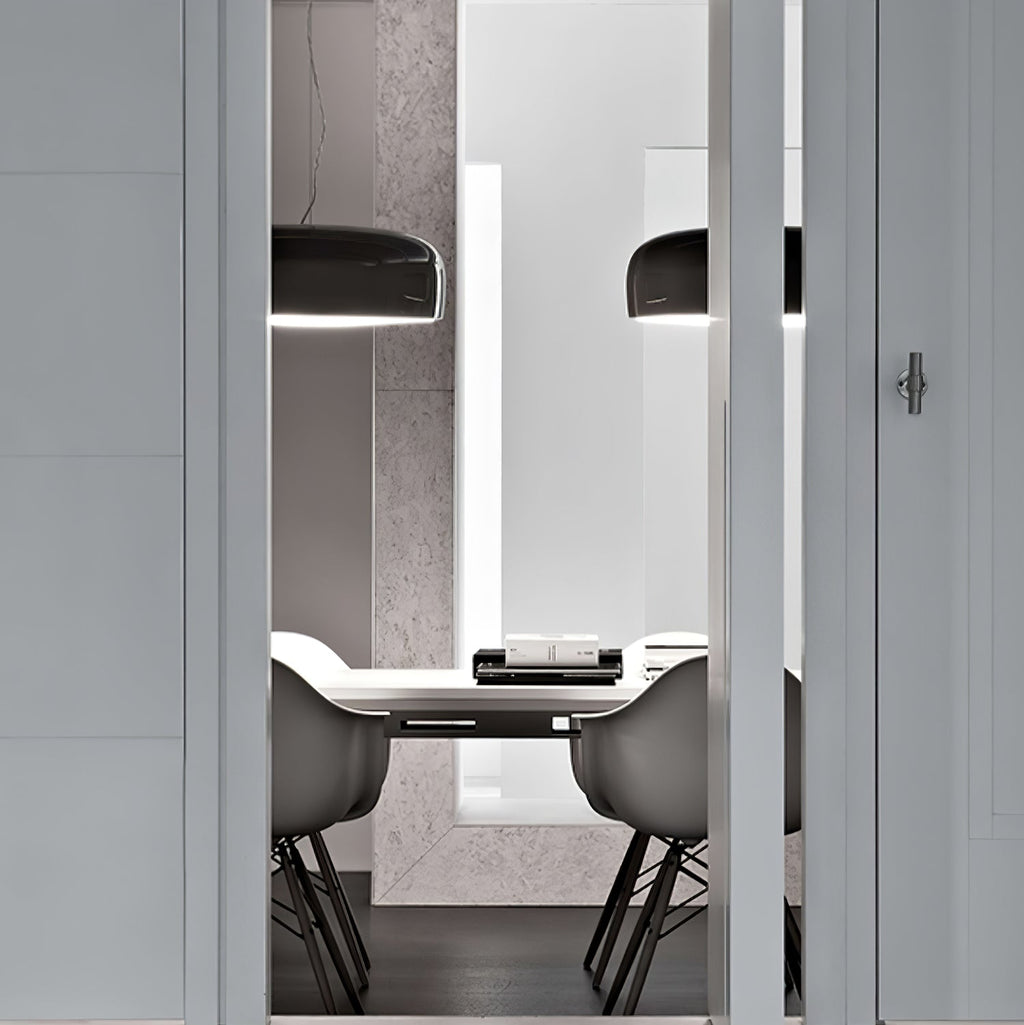 AstraLume Ceiling Pendant Light With Sleek Glow Design