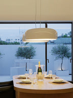 AstraLume Ceiling Pendant Light With Sleek Glow Design
