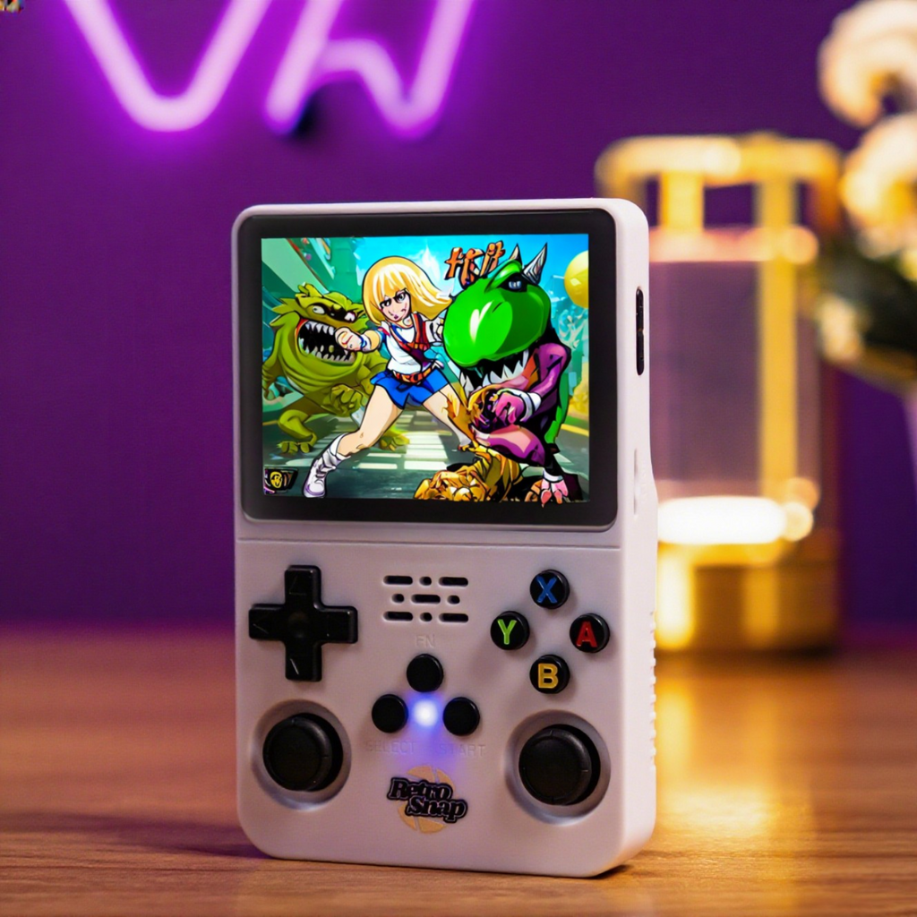 جهاز كايروبلاي بوكيت ريترو مع 60,000 لعبة كلاسيكية ومخرج تلفاز