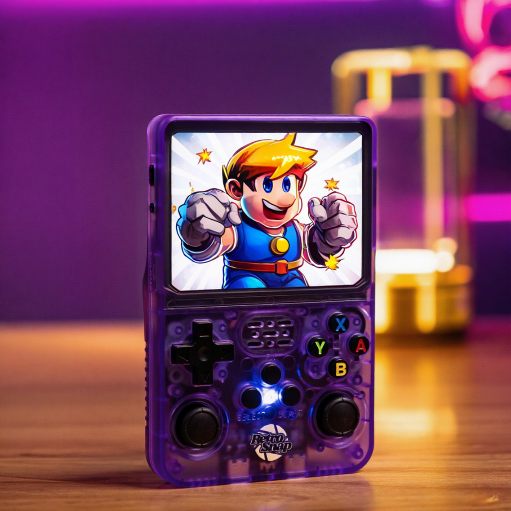 جهاز كايروبلاي بوكيت ريترو مع 60,000 لعبة كلاسيكية ومخرج تلفاز