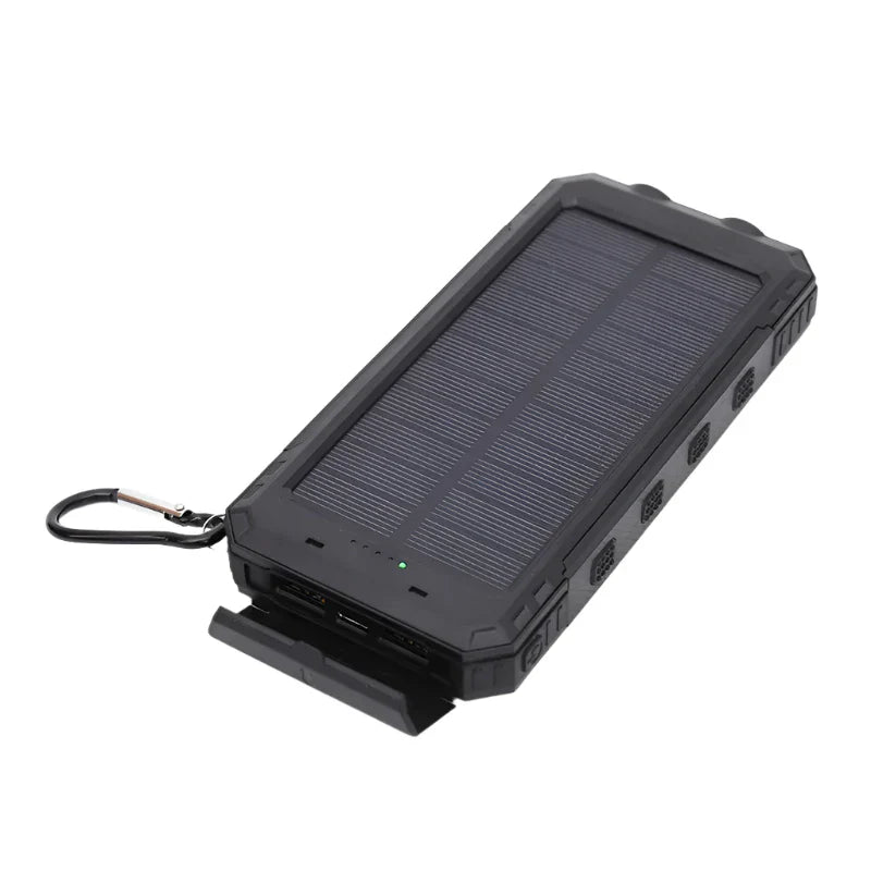 Solarcharge Pro Caricatore Solare Portatile con Luce Integrata per Esterni