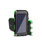LyraCharge solcelle powerbank 500000mAh IP67 vanntett