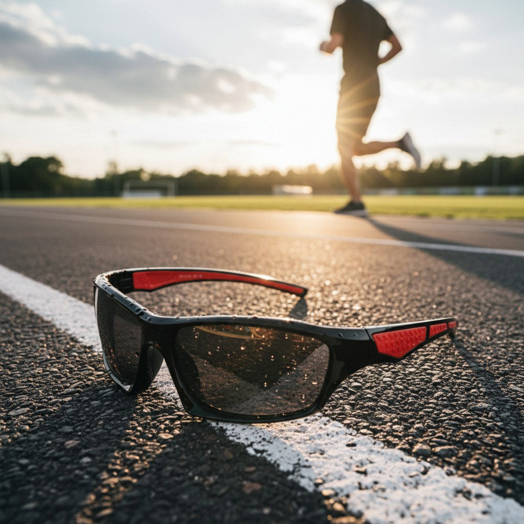 UV400 polarizált sport napszemüveg férfiaknak és nőknek a tiszta kültéri látásért