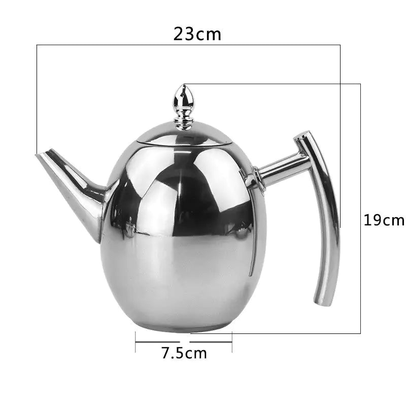 Elegant Stainless Teapot Sieve For Loose Tea Lovers