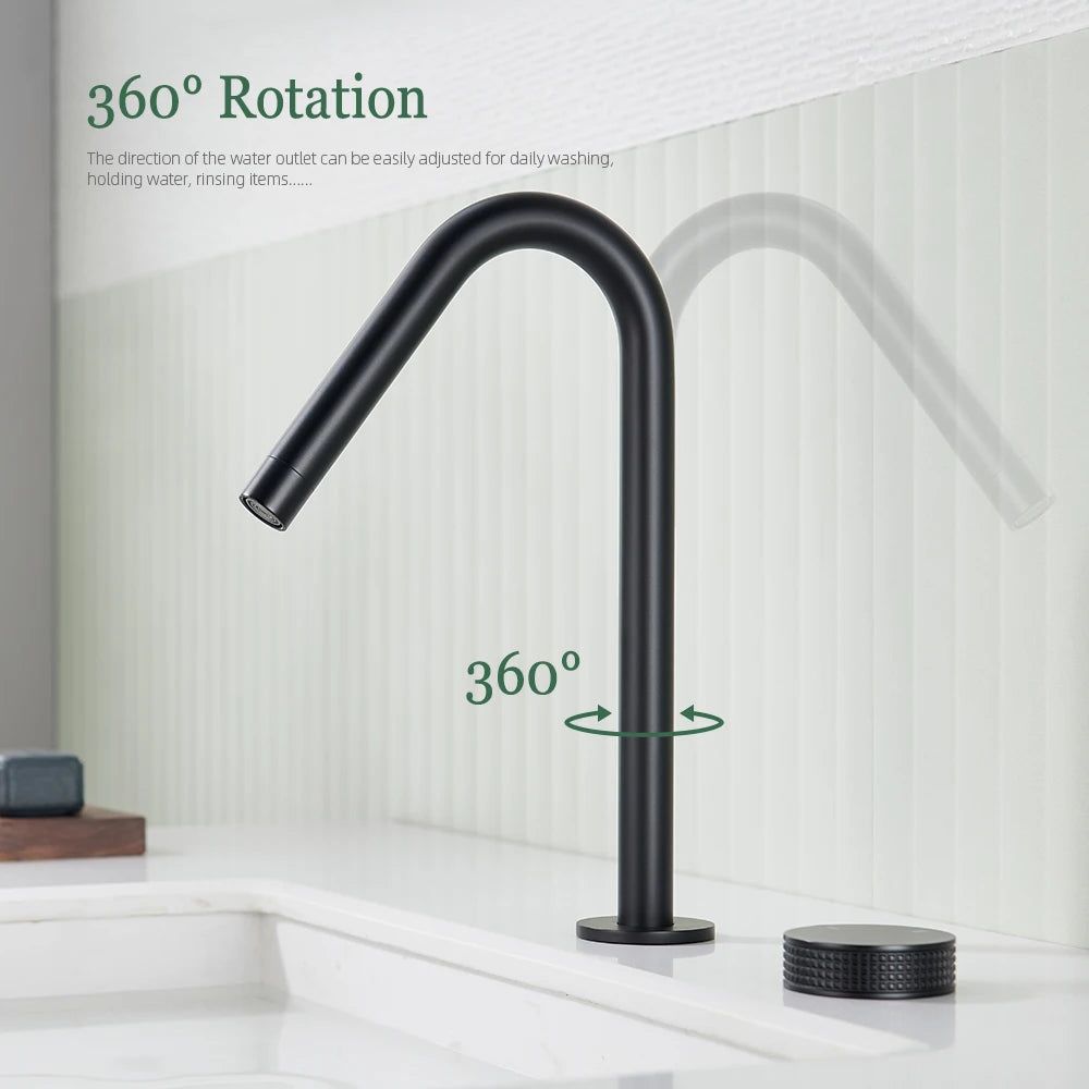 NexaFlow Basin Faucet | Single-Handle with 360° Spout