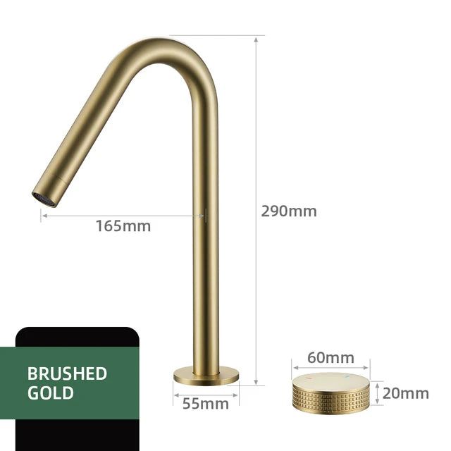 NexaFlow Basin Faucet | Single-Handle with 360° Spout