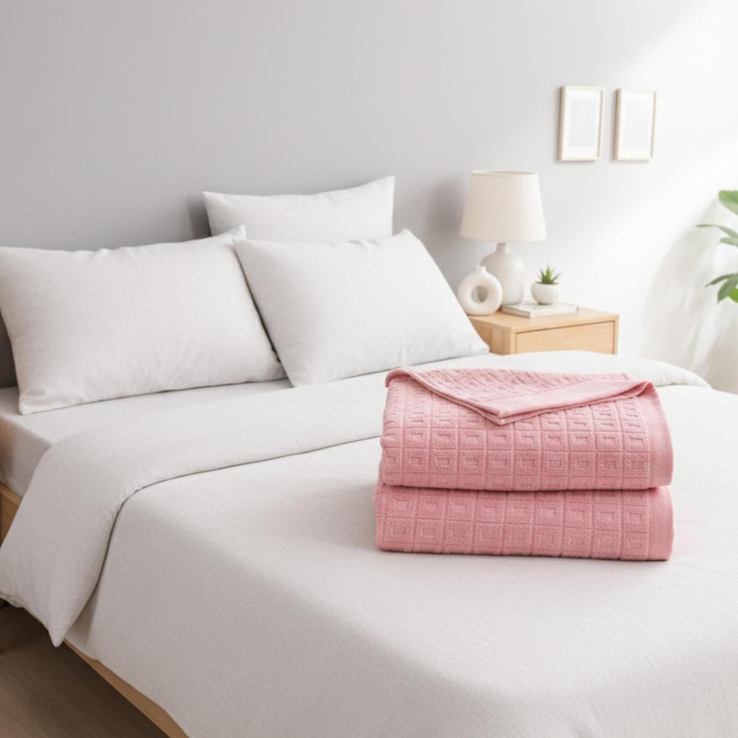 Aurora bomuldshåndklædetæppe til sommerafslapning og komfort