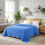 Aurora bomuldshåndklædetæppe til sommerafslapning og komfort