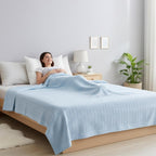 Aurora bomuldshåndklædetæppe til sommerafslapning og komfort