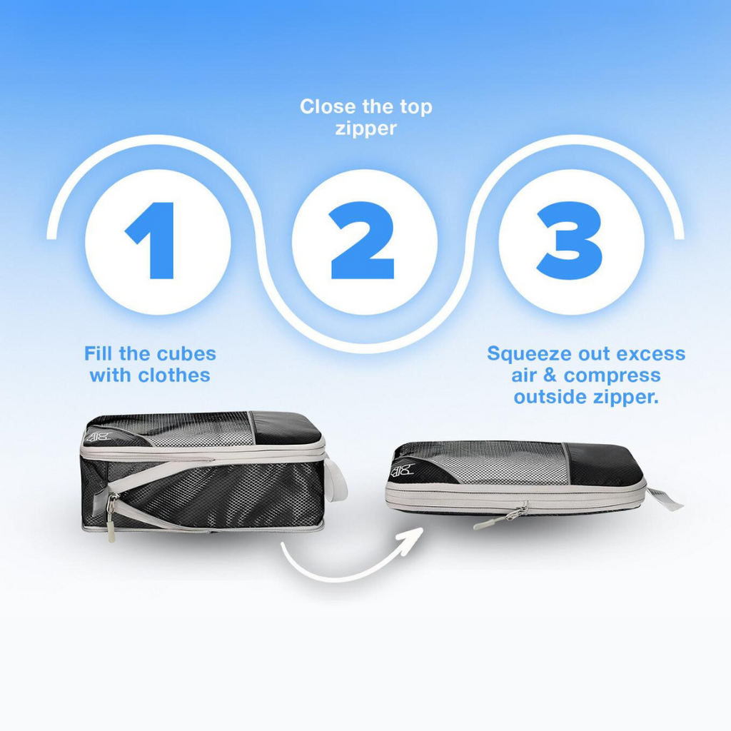 圧縮収納袋 旅行用で最大60％の収納スペース増加