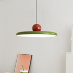 CrimsonLoom Vedhængslampe Justerbar Rød Metal Køkkenlampe