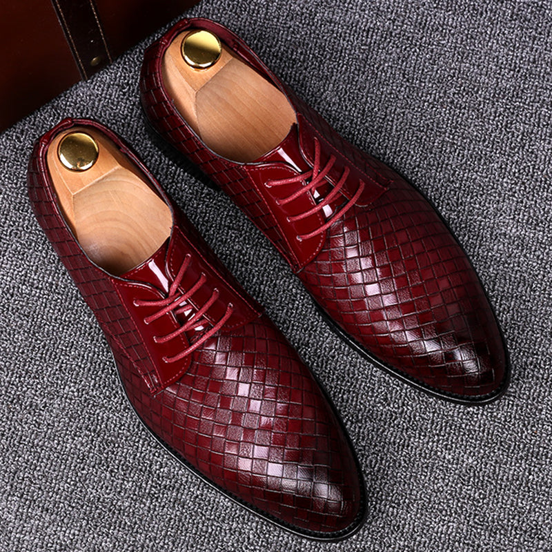 Casper Men's Leather Lace-Up Shoes For All-Day Comfort