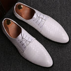Casper Men's Leather Lace-Up Shoes For All-Day Comfort