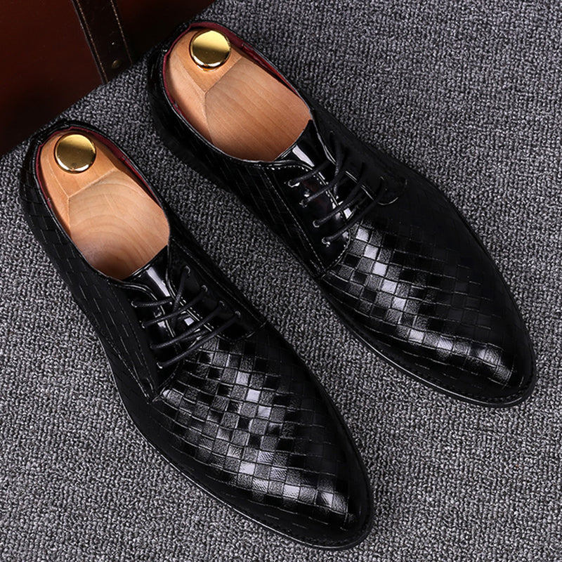 Casper Men's Leather Lace-Up Shoes For All-Day Comfort