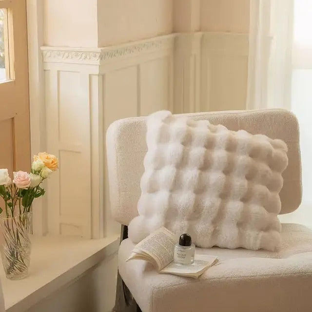 VeloraWeave deka z umělé králičí kožešiny pro maximální pohodlí a teplo