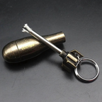 Survival Waterproof Flint Fire Starter Keychain